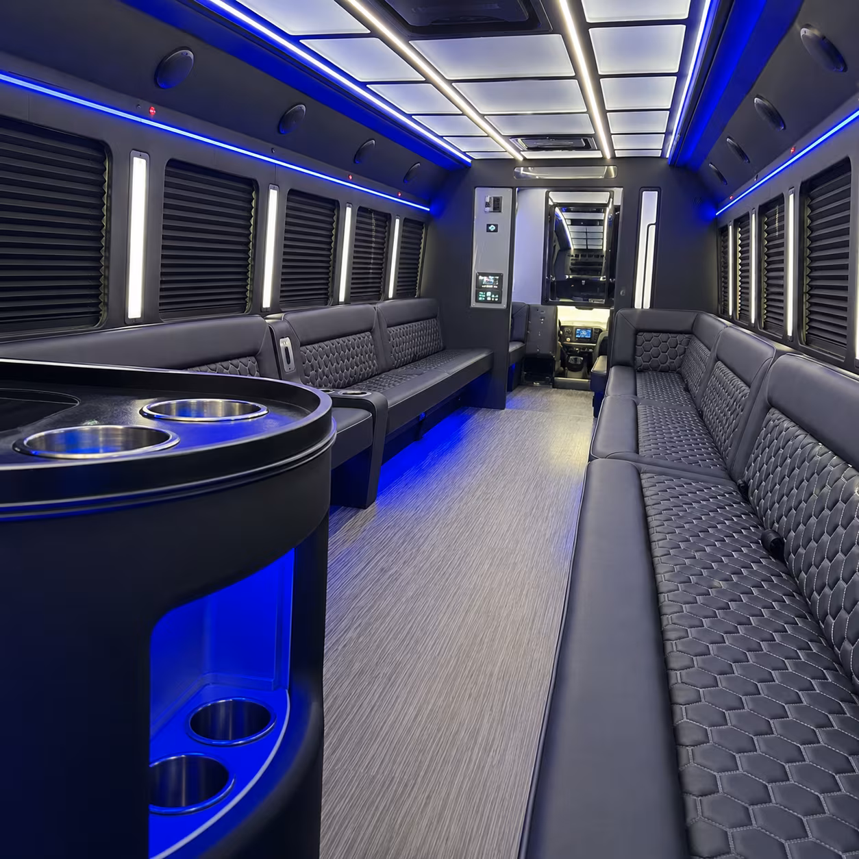 affordable vacaville prom party bus prices split across your group
