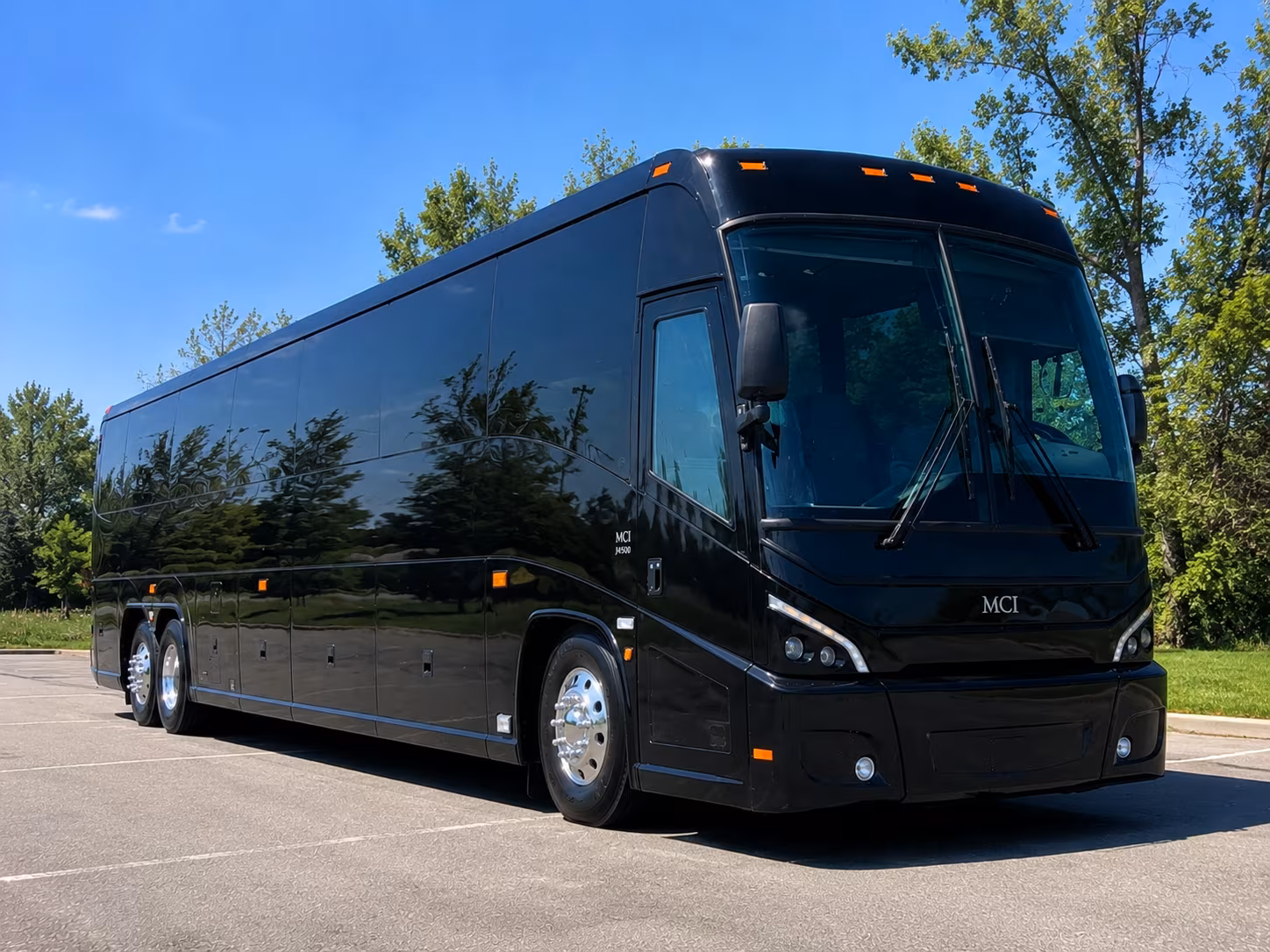 vacaville bus rental service area