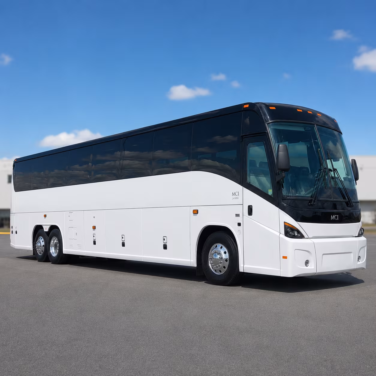vacaville charter bus services exterior