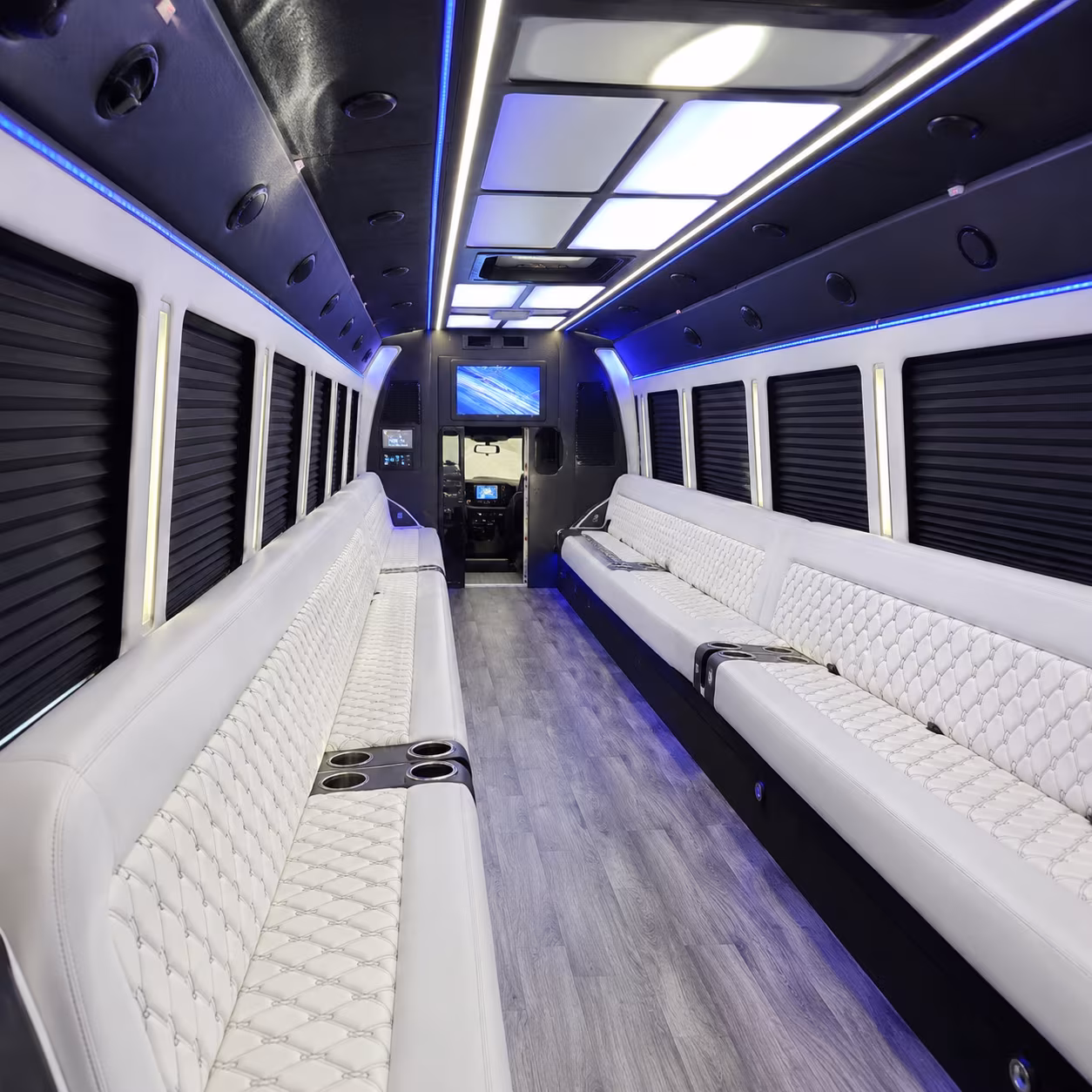 vacaville corporate retreat shuttle bus rentals