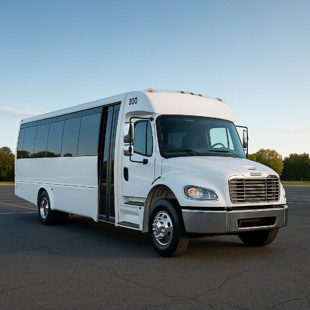Vacaville Shuttle Bus Rentals 25 Passenger Shuttle Bus
