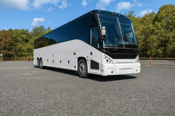 Vacaville Shuttle Bus Rentals 56 Passenger Shuttle Bus
